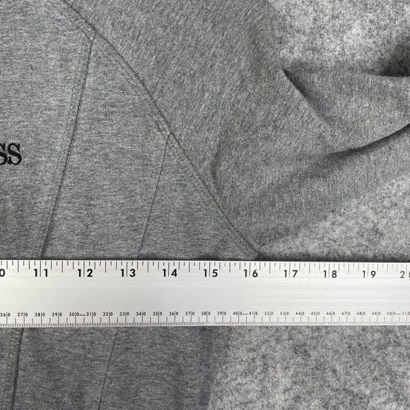 Guess Sweatshirt Women's Small Full Zip Gray Spellout Hoodie Casual Athletic - Picture 2 of 7